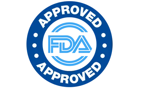 FDA registered facility badge