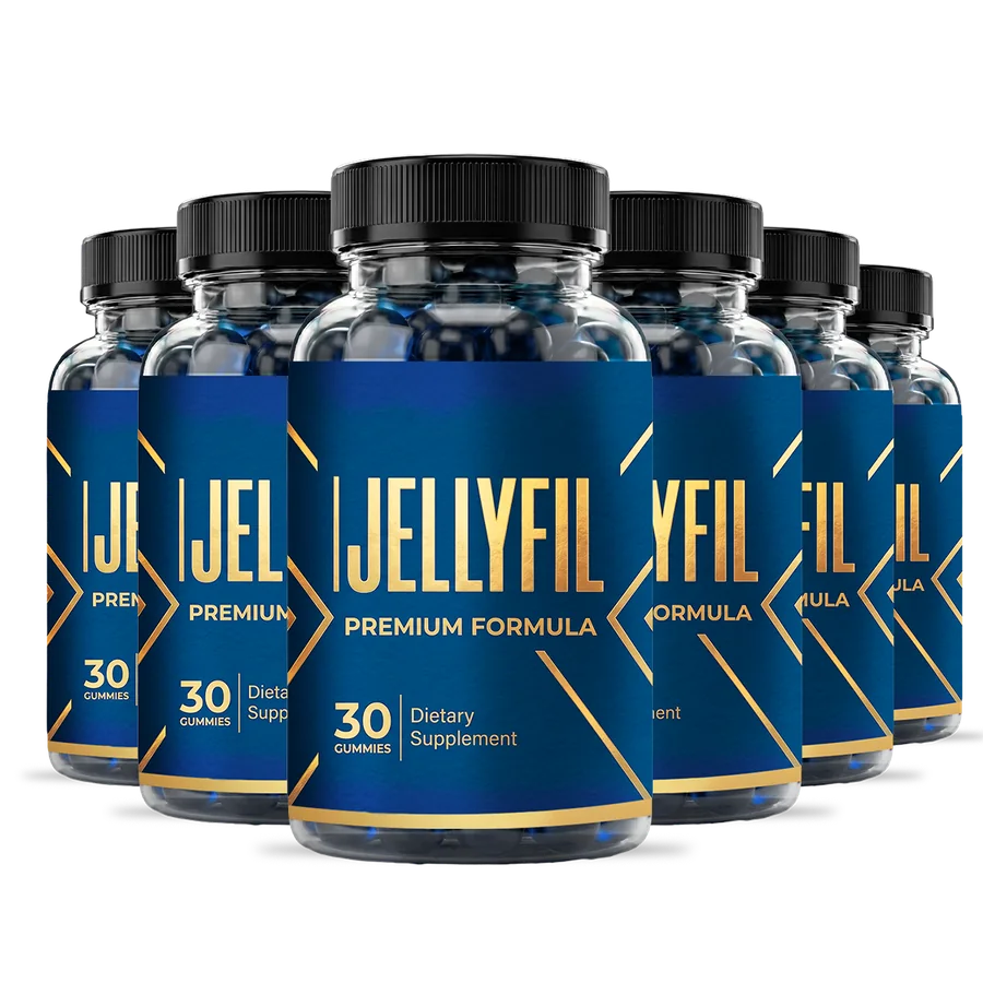 JellyFil men's vitality supplement — six bottle bundle