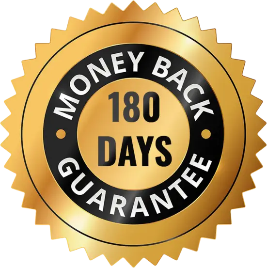 JellyFil 60-day money-back guarantee seal